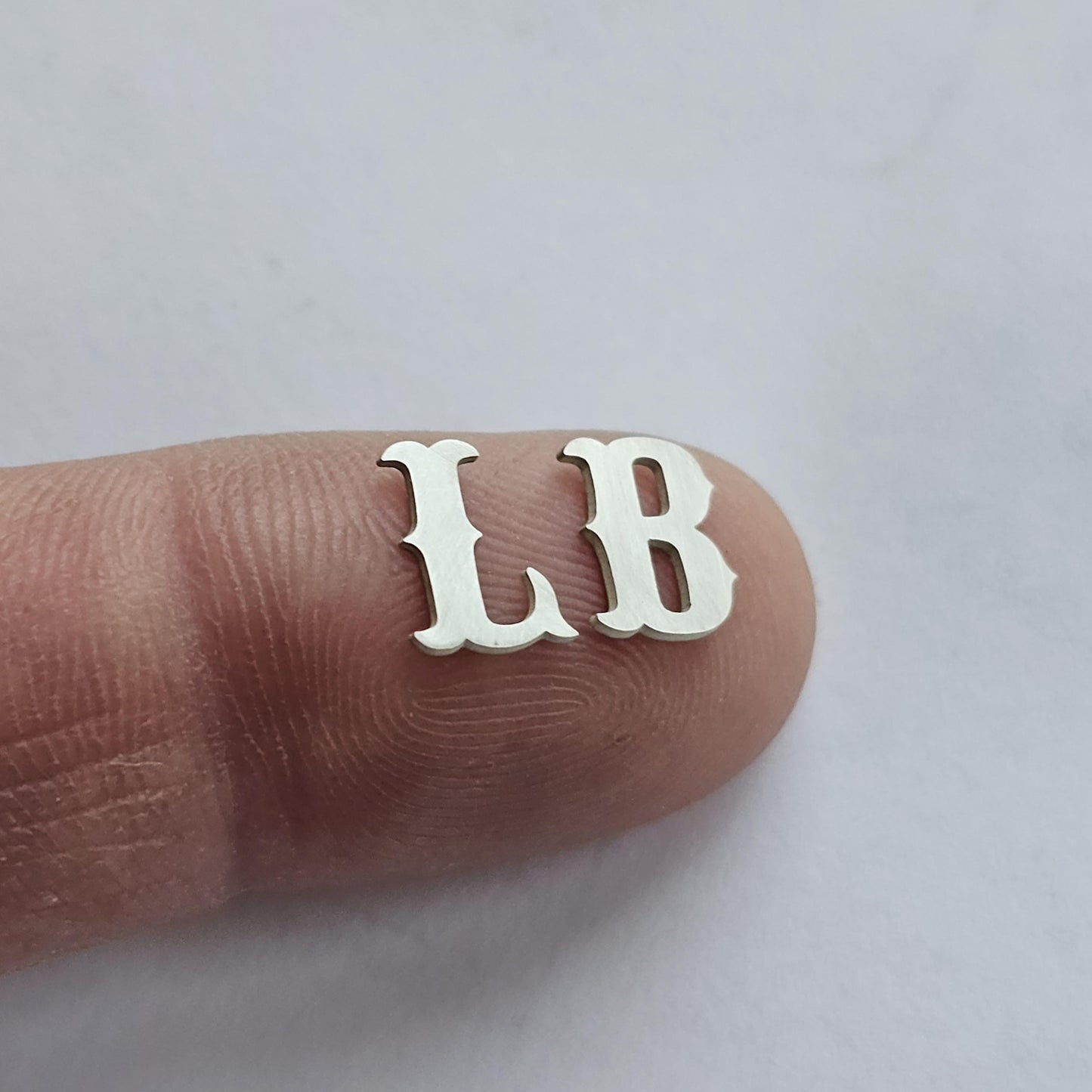 Variety of Sizes, Sterling silver alphabet,letter components, letter blanks, Western Letters