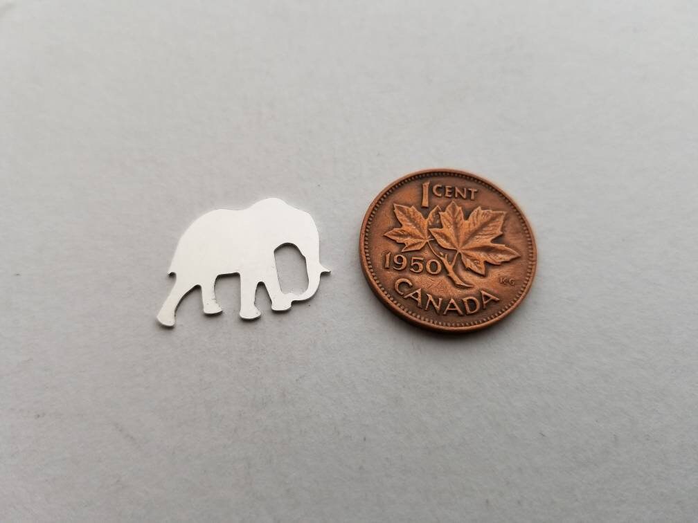 Elephant stamping blank, elephant component,