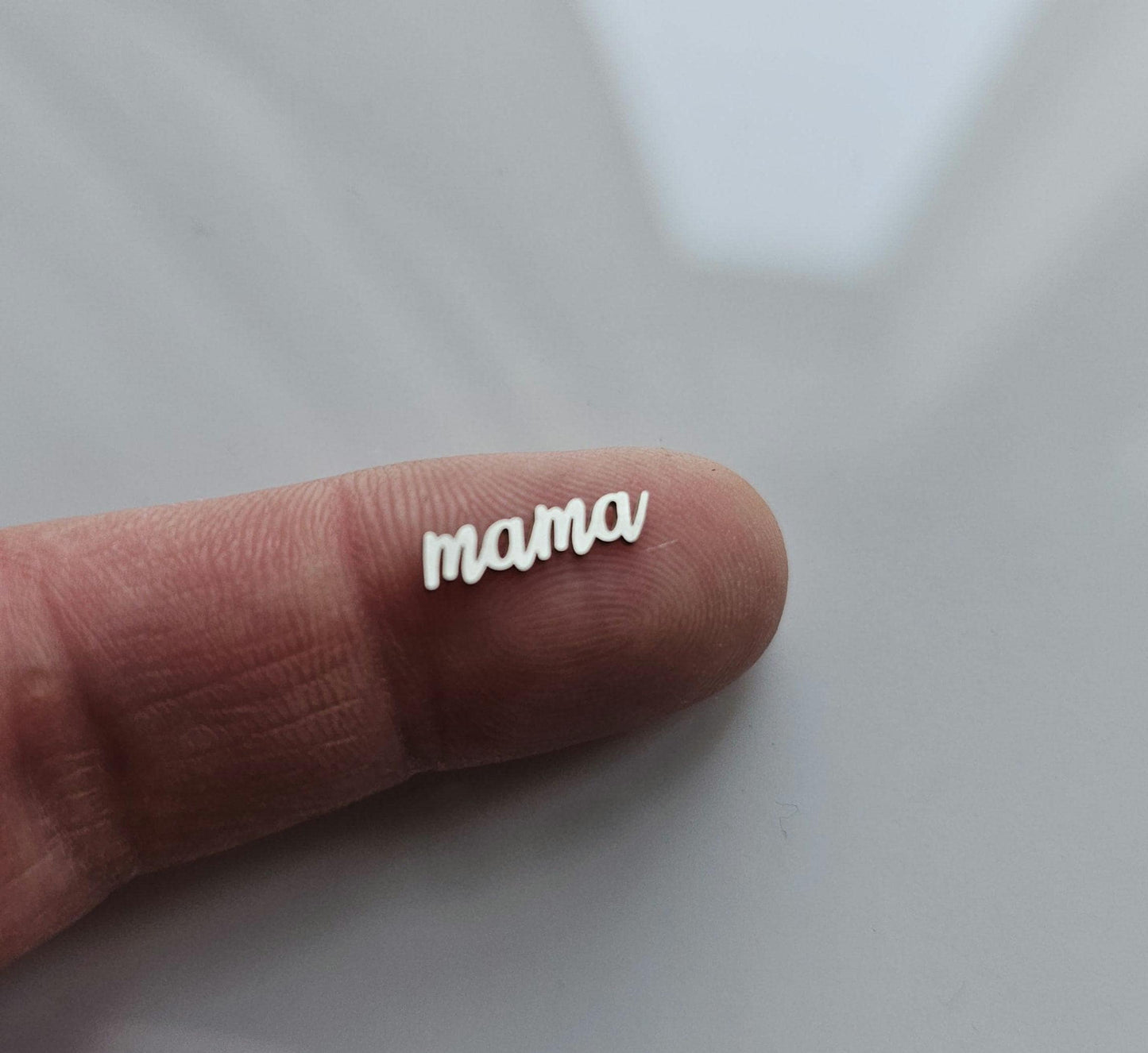 Sterling Silver Name Cut out, Name Embellishments, word components, Solderable silver, Custom Name cut out for Jewelry Making