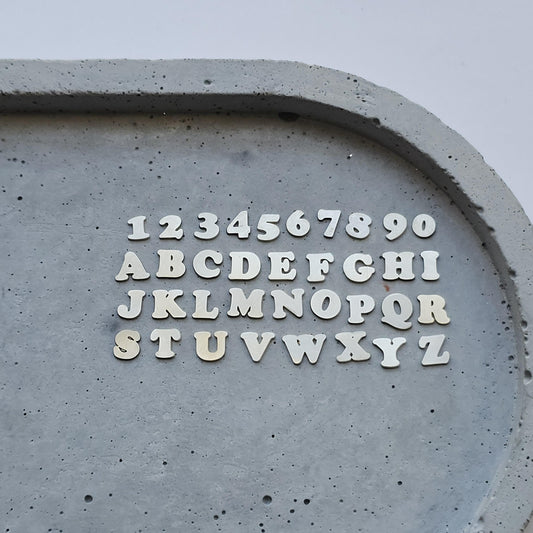 Sterling silver 4.5mm letter components, letter Findings, Thick and Chuncky Letters, alphabet, letter cut out