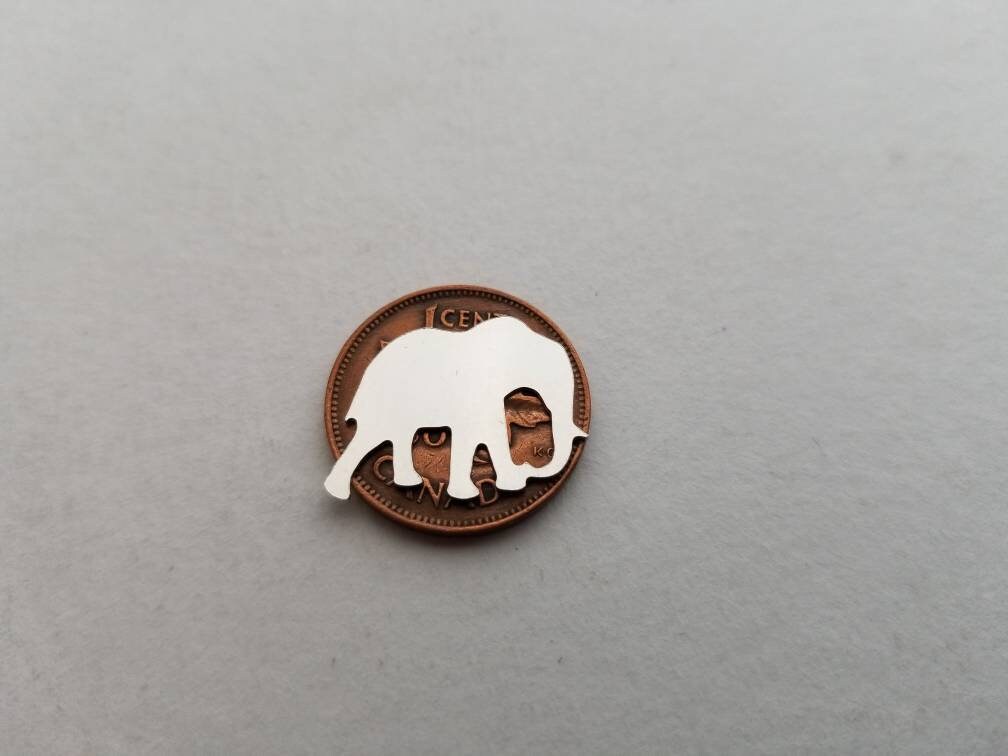 Elephant stamping blank, elephant component,