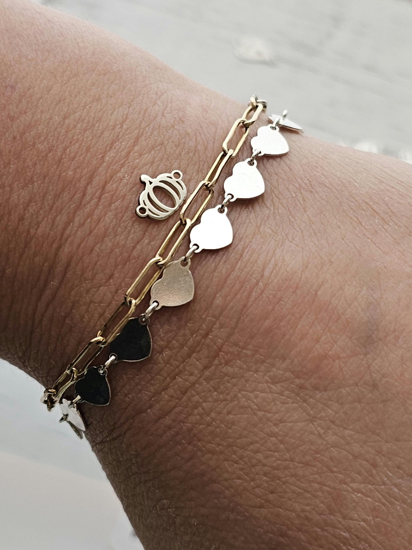 Permanent Jewelry Charm, Pumpkin Charm, Permanent Jewelry Connectors, Sterling Silver, Autumn PJ Charms