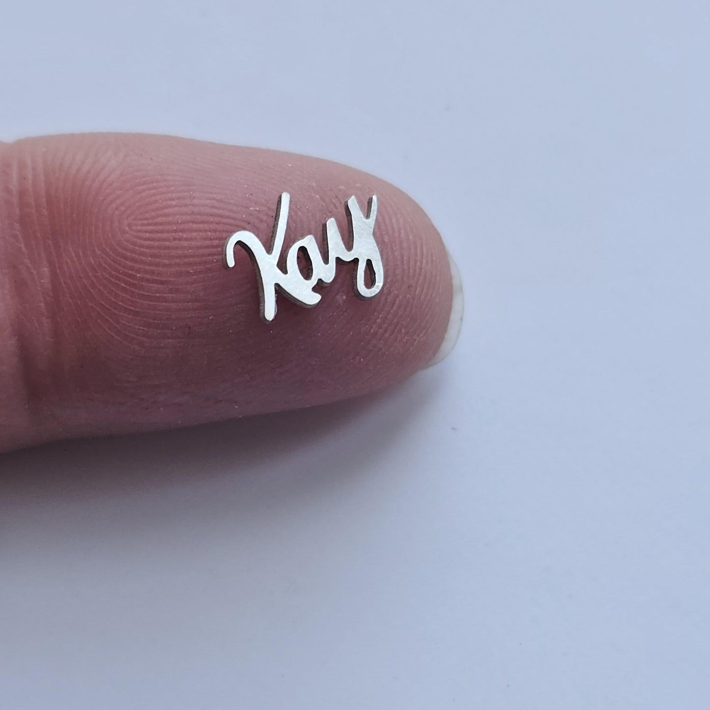 Sterling Silver Name Cut out, Name Embellishments, word components, Solderable silver, Custom Name cut out for Jewelry Making