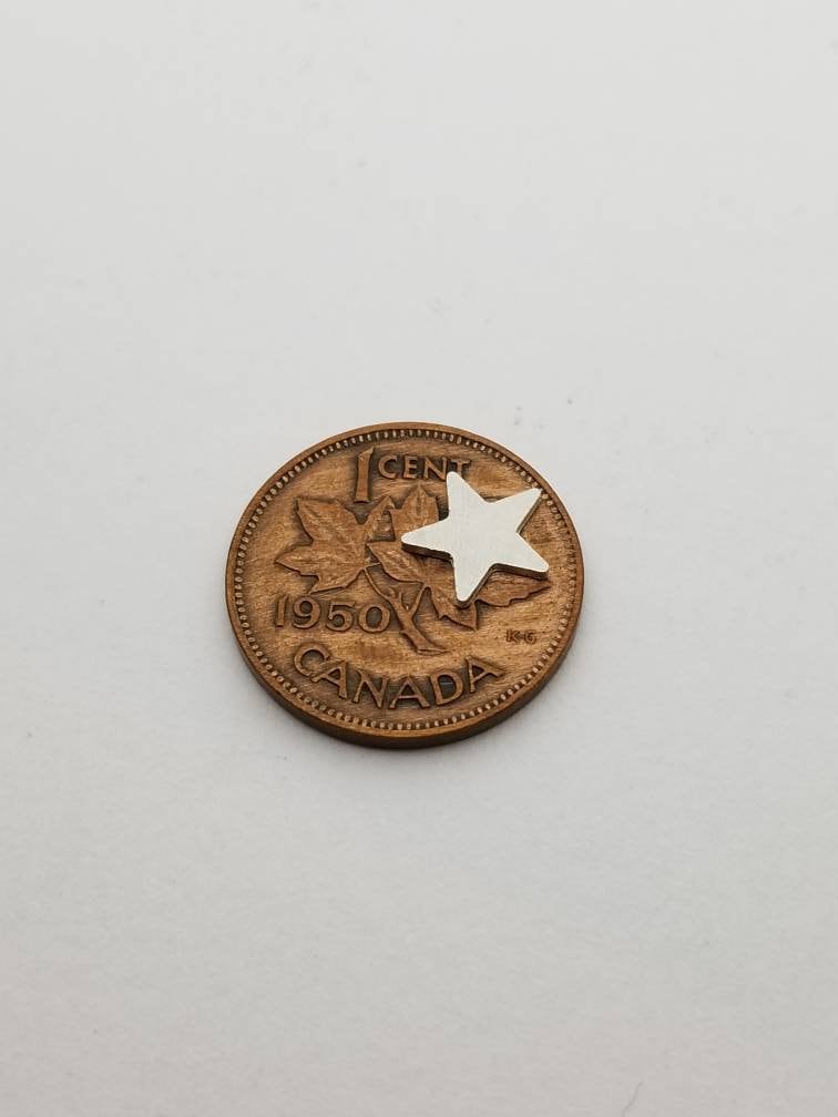 10mm Sterling silver star, star blank, silversmithing supplies, stamping blank, solderable embellishments
