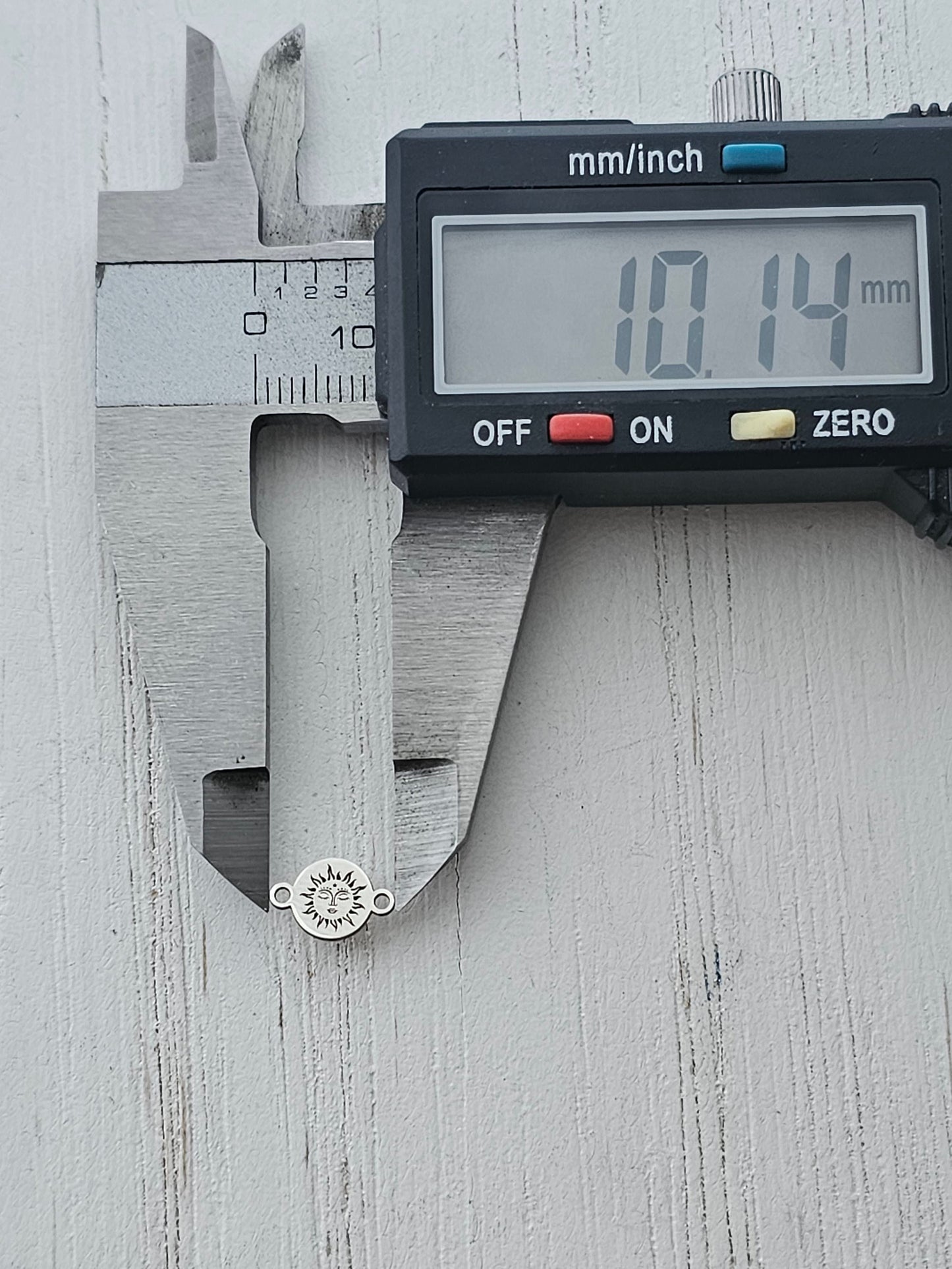 Permanent Jewelry Charm, Moon Charm, Permanent Jewelry Connectors, Sterling Silver