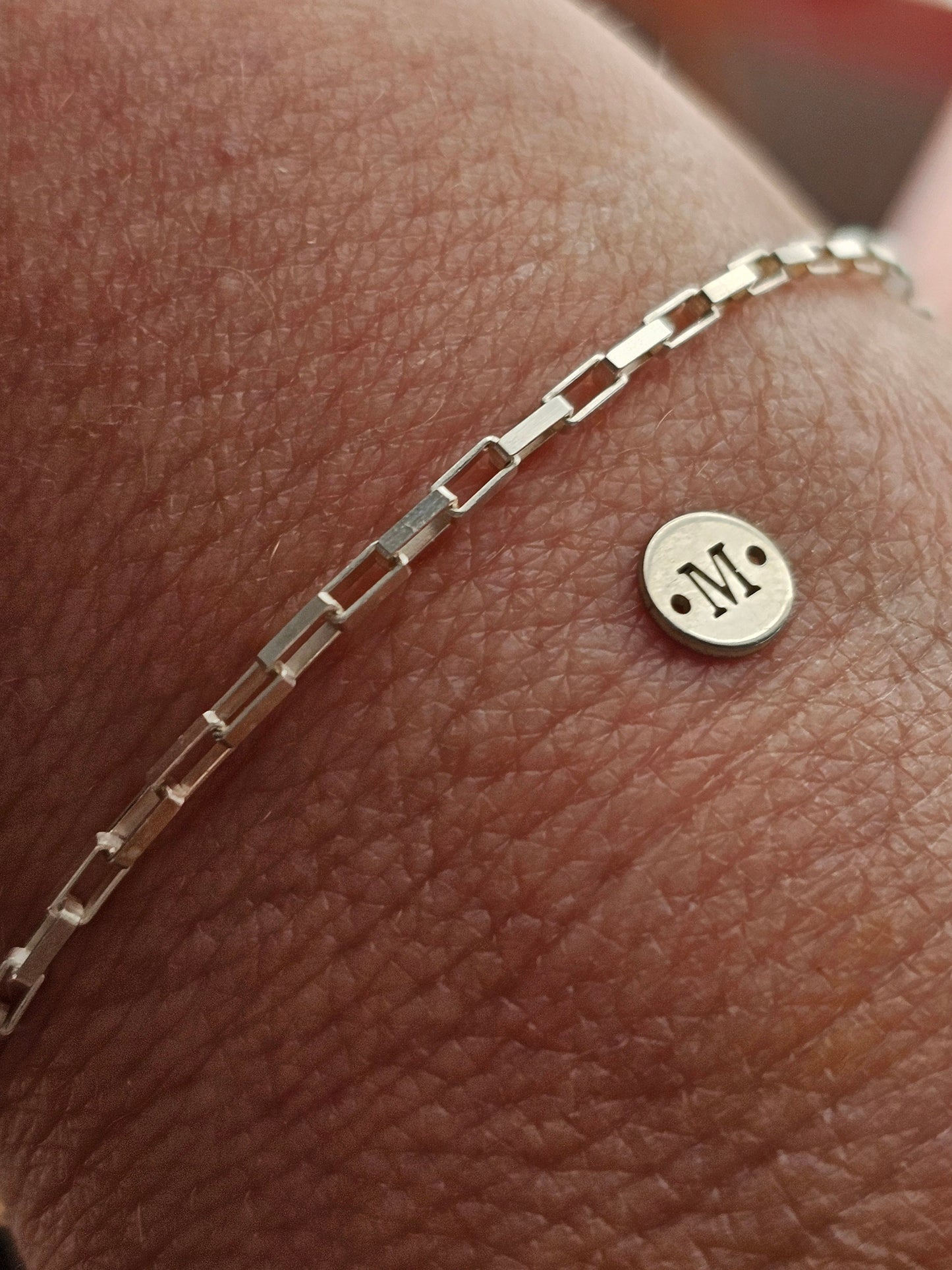 Sterling silver alphabet, 5mm letter components, letter Cut outs, Letter Charms, Permanent Jewelry Alphabet Connectors, Best Seller Charm