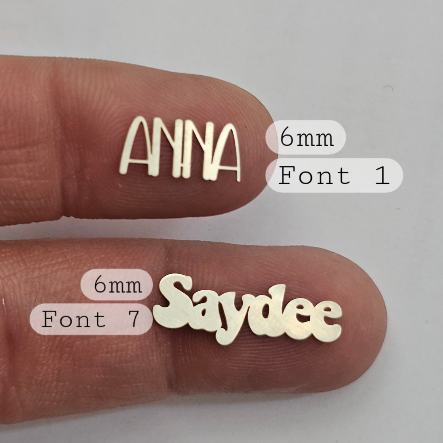 Sterling silver Name Cut out, Connected letters, word components, Solderable silver, Custom Name cut out for Jewelry Making