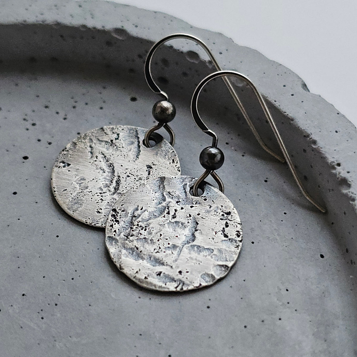 Silver Unbroken Earrings