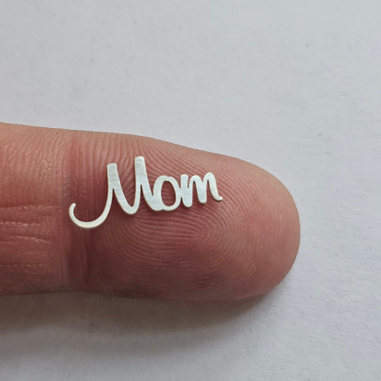 Sterling silver Name Cut out, Connected letters, word components, Solderable silver, Custom Name cut out for Jewelry Making