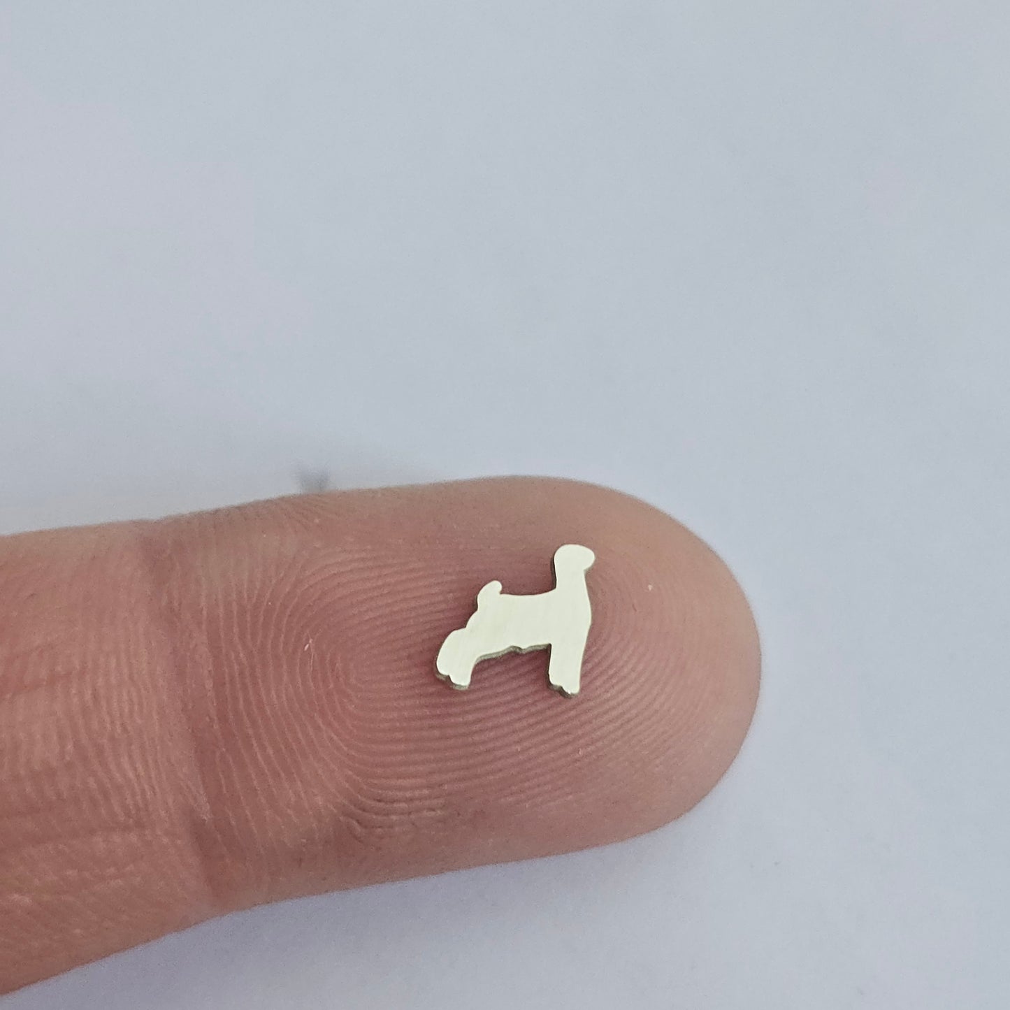 Sterling silver Goat Cut Out, Solderable accents