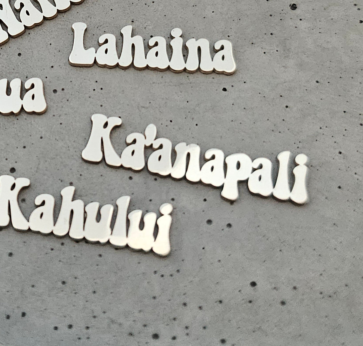 7-12 letter word Sterling silver Name Cut out, Connected letters, word component, Solderable silver, Custom Name cut out for Jewelry Making