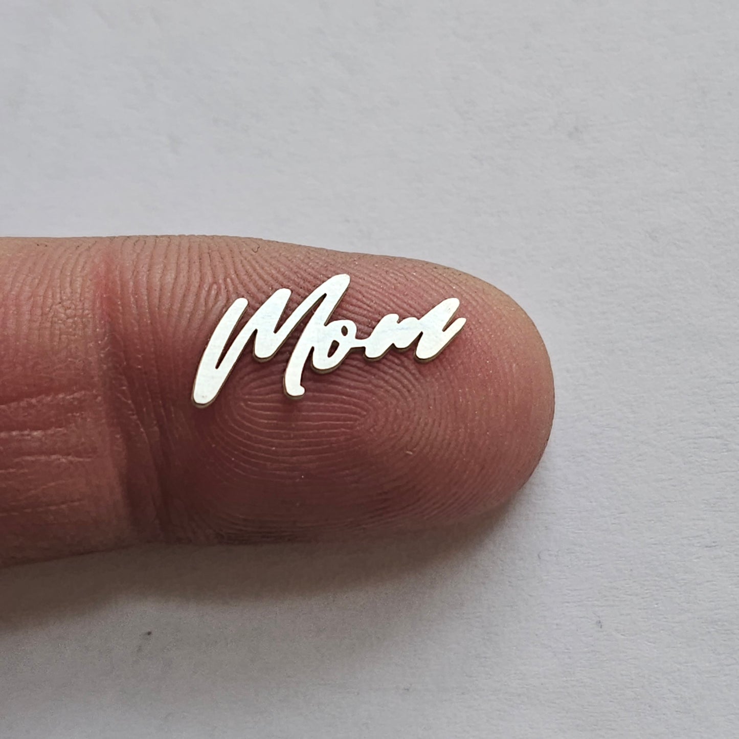 Sterling silver Name Cut out, Connected letters, word components, Solderable silver, Custom Name cut out for Jewelry Making